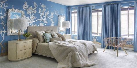 Beautiful Blue Bedrooms We Love Art And Home Blue Bedroom Bedroom