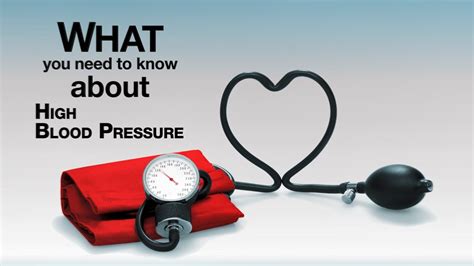 What You Need To Know About High Blood Pressure Youtube