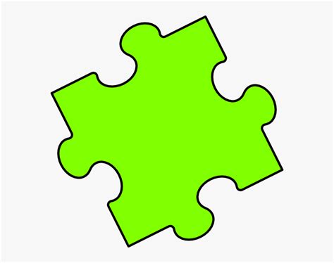 Green Puzzle Piece Clip Art At Clker Green Puzzle Piece Clip Art Hd