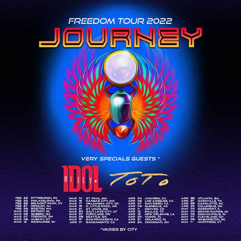 ROCK & ROLL HALL OF FAME LEGENDS JOURNEY ANNOUNCE FREEDOM TOUR 2022
