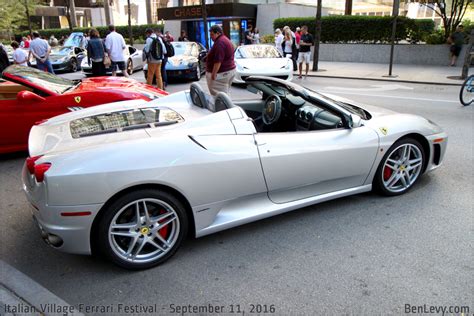 Silver Ferrari F430 Spider