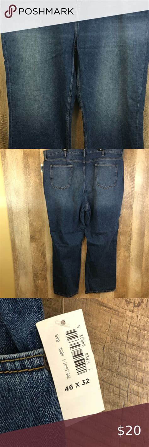 Nwt Old Navy Loose Rigid Jeans For Men 46x32 Mens Jeans Men