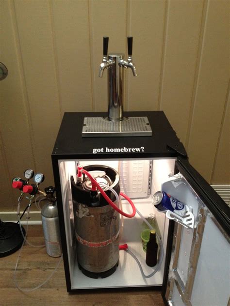 New Homemade Kegerator Kegerator Diy Home Brewing Home Brewing Beer