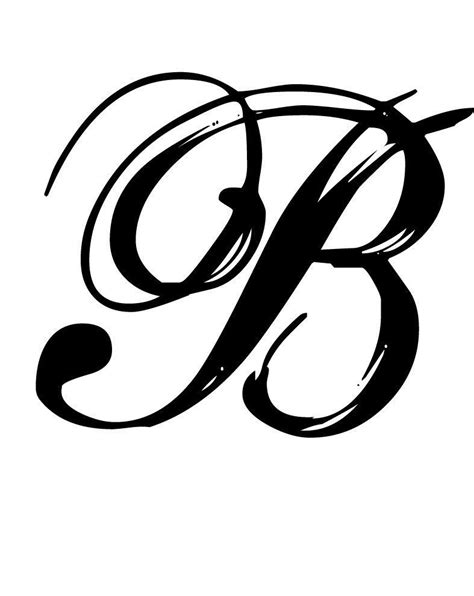 Fancy Script Initial Vinyl Decal Several Sizes Colors And Fonts To
