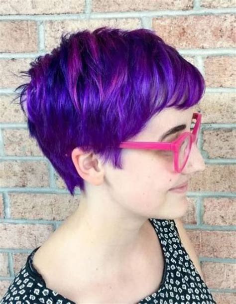 30 Fresh Purple Pixie Cut Ideas To Suit All Tastes Pixie Cut