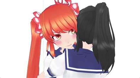 🧡 Mmd Osana X Ayano 30 Seconds Hug 🧡 Youtube