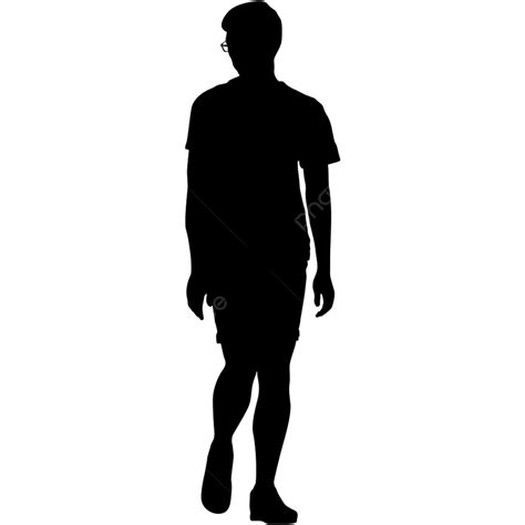 Man Walking Silhouette Png Transparent Silhouette Of A Walking Man On
