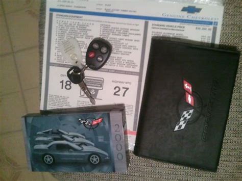 Sell 2000 Chevrolet C5 00 Corvette Oem Owners Manual And Video Brand New