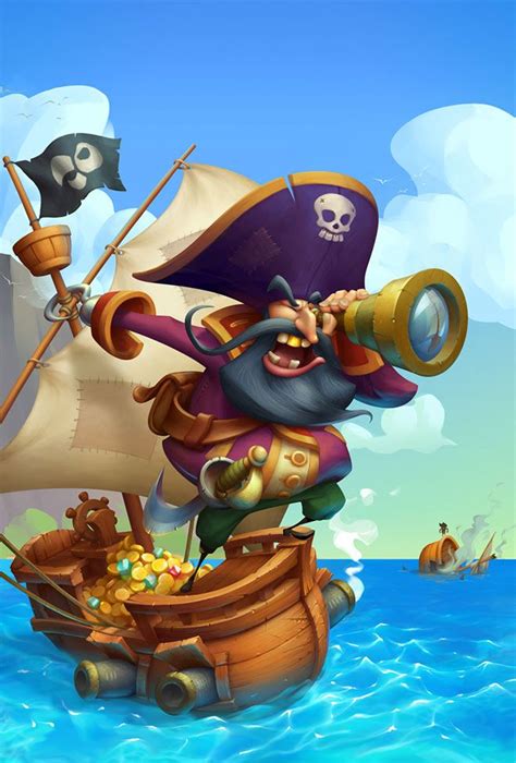 45 Pirate Character Designs In A Diverse Range Of Styles Pirate