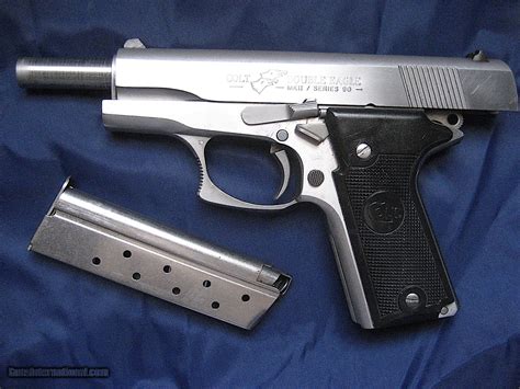 Colt Double Eagle Mark Ii Series 90 10mm Semi Auto Pistol Stainless Rare