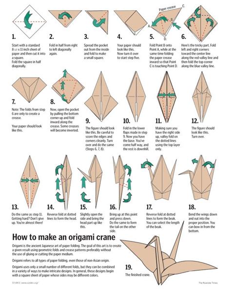 Origami Crane Tutorial How To Make Origami Paper Crane Origami Crane