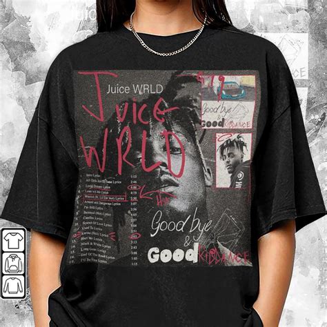 Juice Wrld Goodbye And Good Riddance Album 90s Rap Music Shirt Psf10751