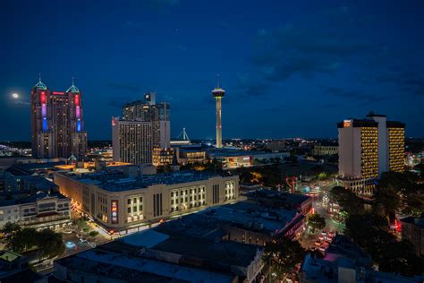 Downtown San Antonio At Night A Photo On Flickriver