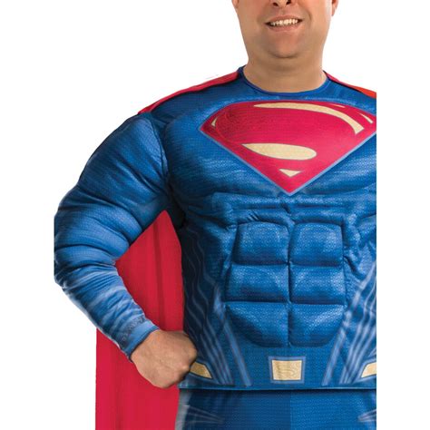 Superman Deluxe Adult Costume Plus Size Big W