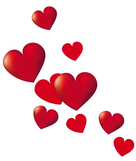 Valentines Day Hearts Png Clip Art Library