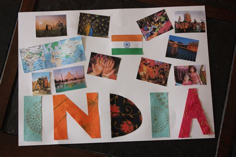 Whirls And Twirls Around The World India Crafts Kick Off Collage