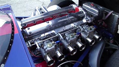 The very first car race came into existence back in 1867. Jaguar E-Type Race car engine running - YouTube