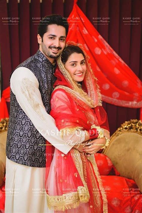 Ayeza Khan N Danish Taimoor Nikah Pics Aiza Khan Wedding Ayeza Khan