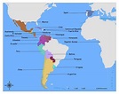 Printable Map Of Spanish Speaking Countries - Free Printable Download