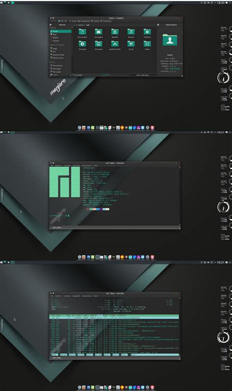 Manjaro Screenshot By Naf71 On Deviantart