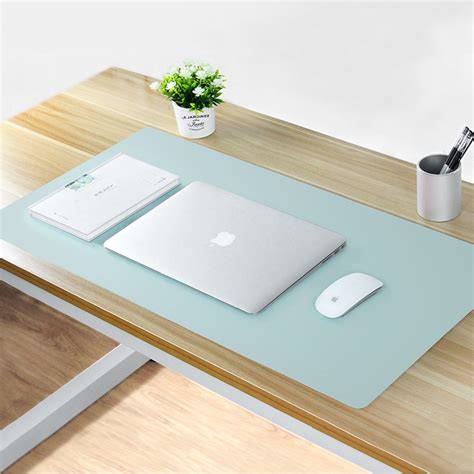 Monogrammed clear writing pad, light pad writing blotter, desk mat, writing pad inkmethis. Office Writing Mouse Pad Protect Large Desk Mat Leather ...