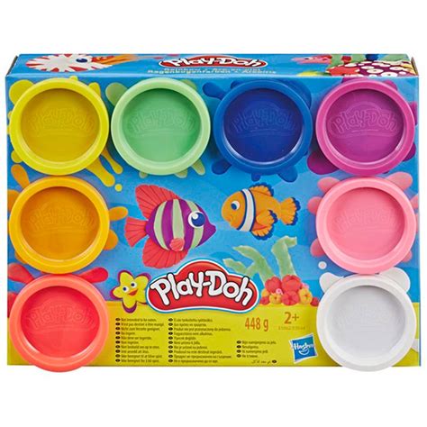 Play Doh Pack 8 Botes Plastilina Surtido