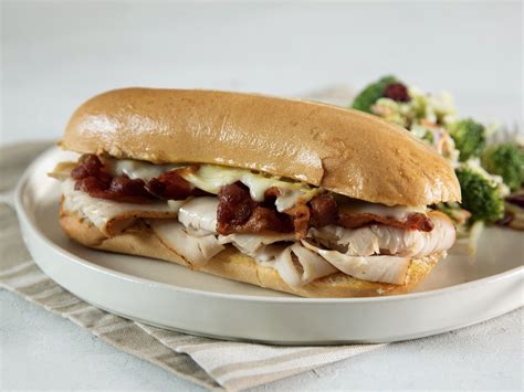 Hot Turkey And Bacon Sandwiches