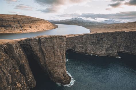 1920x1080 Anime Gasadalur Faroe Islands Landscape Waterfall  438 Kb