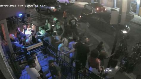 Ohio Shooting Cctv Shows People Fleeing Gunman Connor Betts Who Killed Nine Including Sister