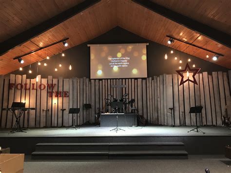 Boarded Up - Church Stage Design Ideas - Scenic sets and stage design