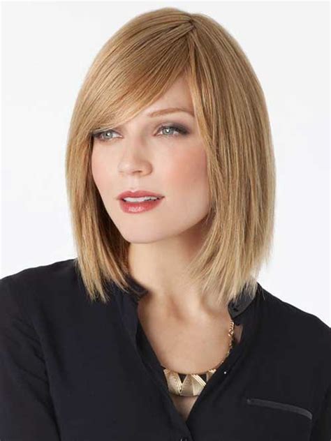 15 Latest Long Bob With Side Swept Bangs Bob Hairstyles 2018 Short