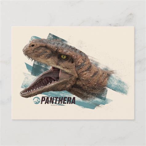 Jurassic World Atrociraptor Panthera Postcard Au