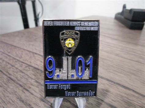 Nypd Never Forget Never Surrender 91101 Challenge Coin 643e Ebay