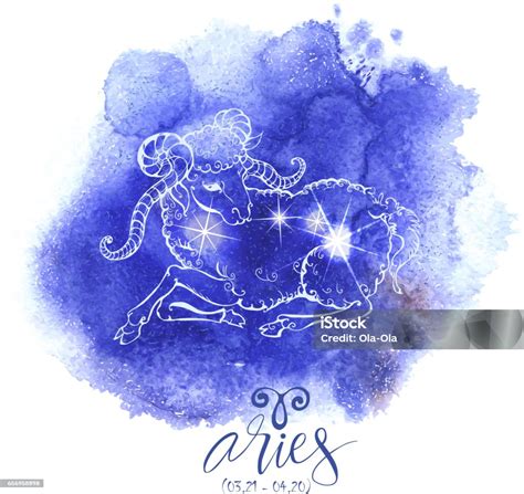 Astrology Sign Aries Stock Illustration Download Image Now