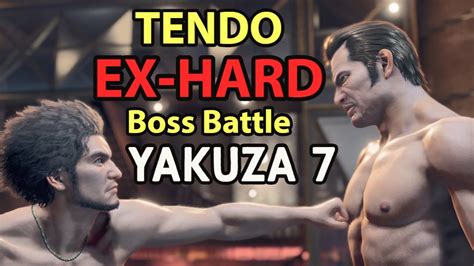 How Hard is Tendo EX-HARD Boss Fight? [Yakuza 7] - YouTube