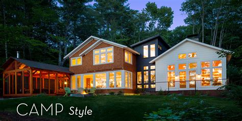 From Camps To Contemporaries Nine Alluring Lake Homes Boston Design