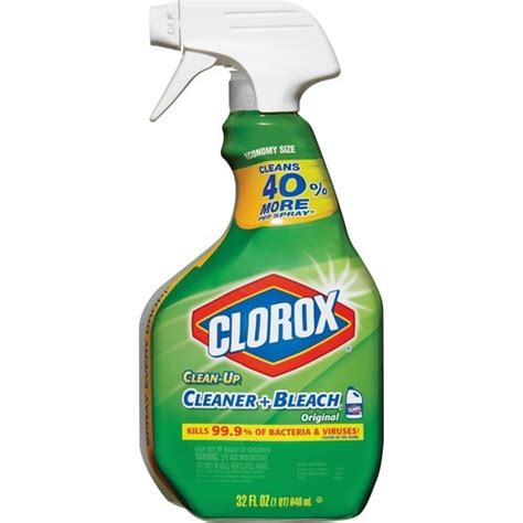Clorox Clean Up Cleaner Bleach Spray Clo31221ct