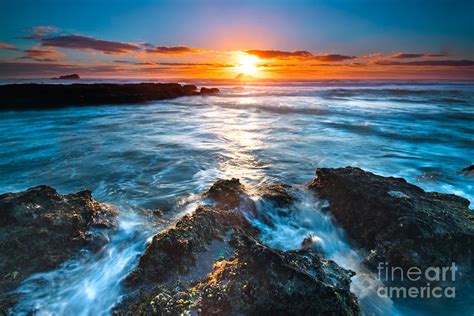 The Beautiful Sunset Beach Photograph By Boon Mee Fine Art America