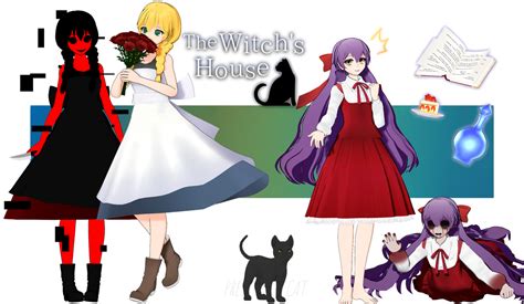 Mmd The Witchs House Model Pack Dl By Prestonthecat On Deviantart
