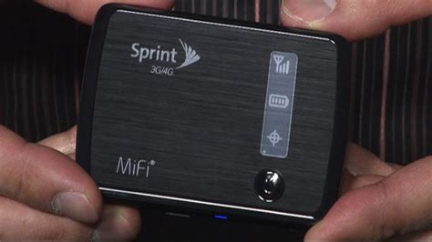Sprint Mifi 4082 3g4g Mobile Hotspot Video Cnet