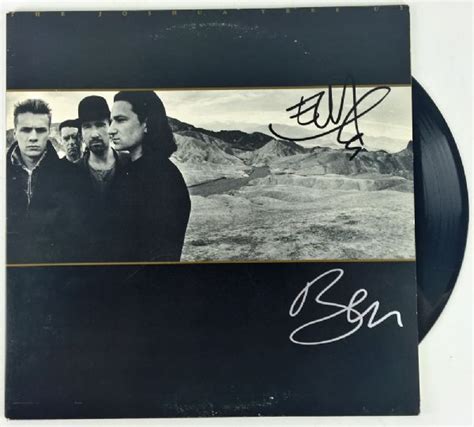 Lot Detail U2 Bono And The Edge In Person Signed Joshua Tree Record