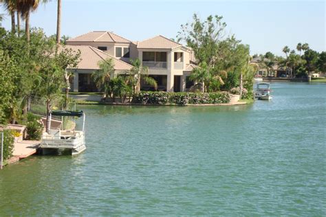 Val Vista Lakes Waterfront Homes For Sale Gilbert Az