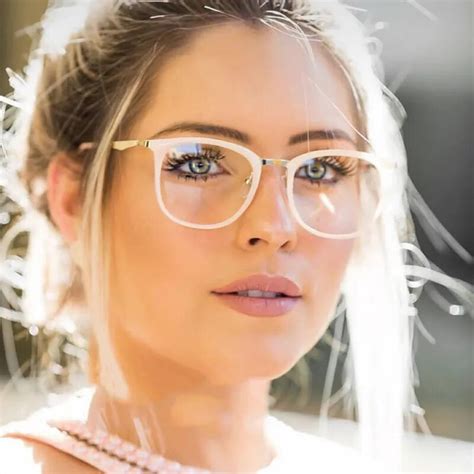 Anedf New 2018 Vintage Optical Eye Glasses Women Frame Oval Metal Unisex Spectacles Female