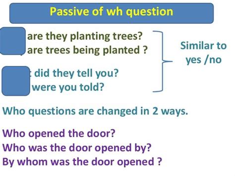 Using The English Passive Voice With Different Tenses Active And