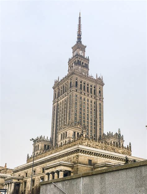 Warsaw Poland The Palace Of Culture And Science Reurope