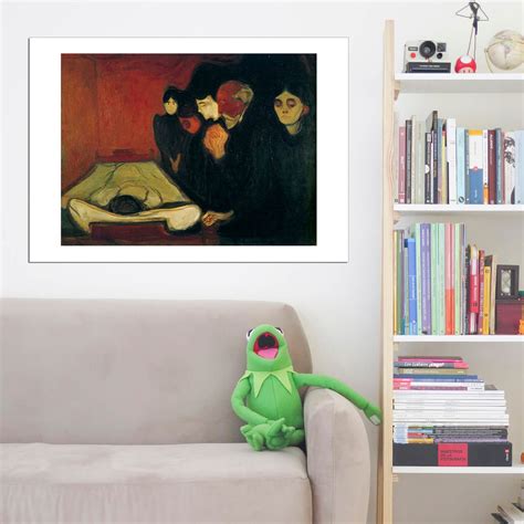 Edvard Munch The Death Bed — Spiffing Prints