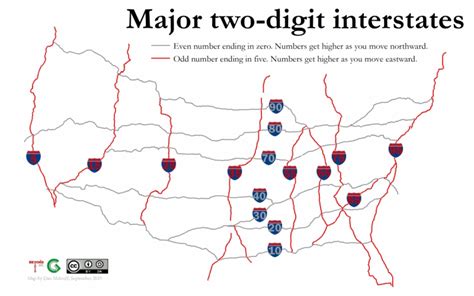 United States Interstate System Mapped Vivid Maps Interstate