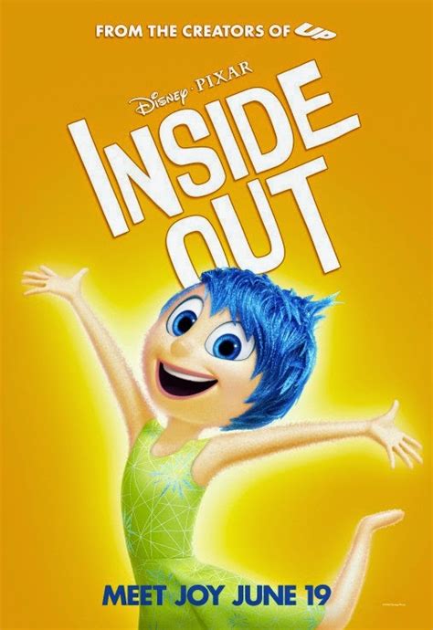 Disney Pixar S Inside Out 2015 Gets New Emotion Posters Teasers Trailers