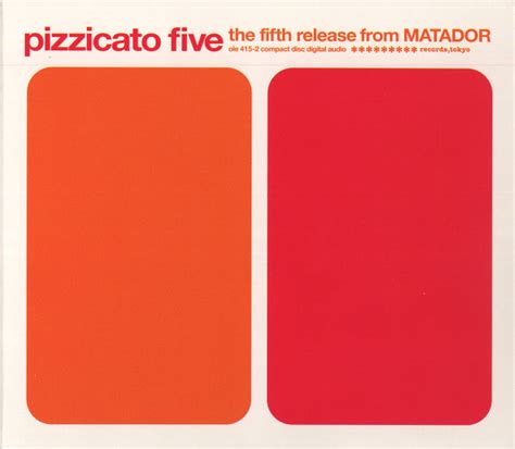 Pizzicato Five The Fifth Release From Matador Releases Discogs