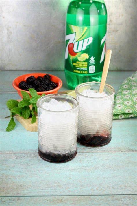 adding ice to easy blackberry mojitos recipe made so simply with 7up get the recipe and more at